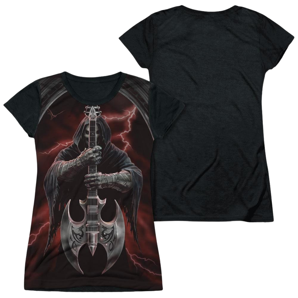 Anne Stokes Rock God - Juniors Black Back T-Shirt Hoodie, Sweatshirt | ZylaModa.com