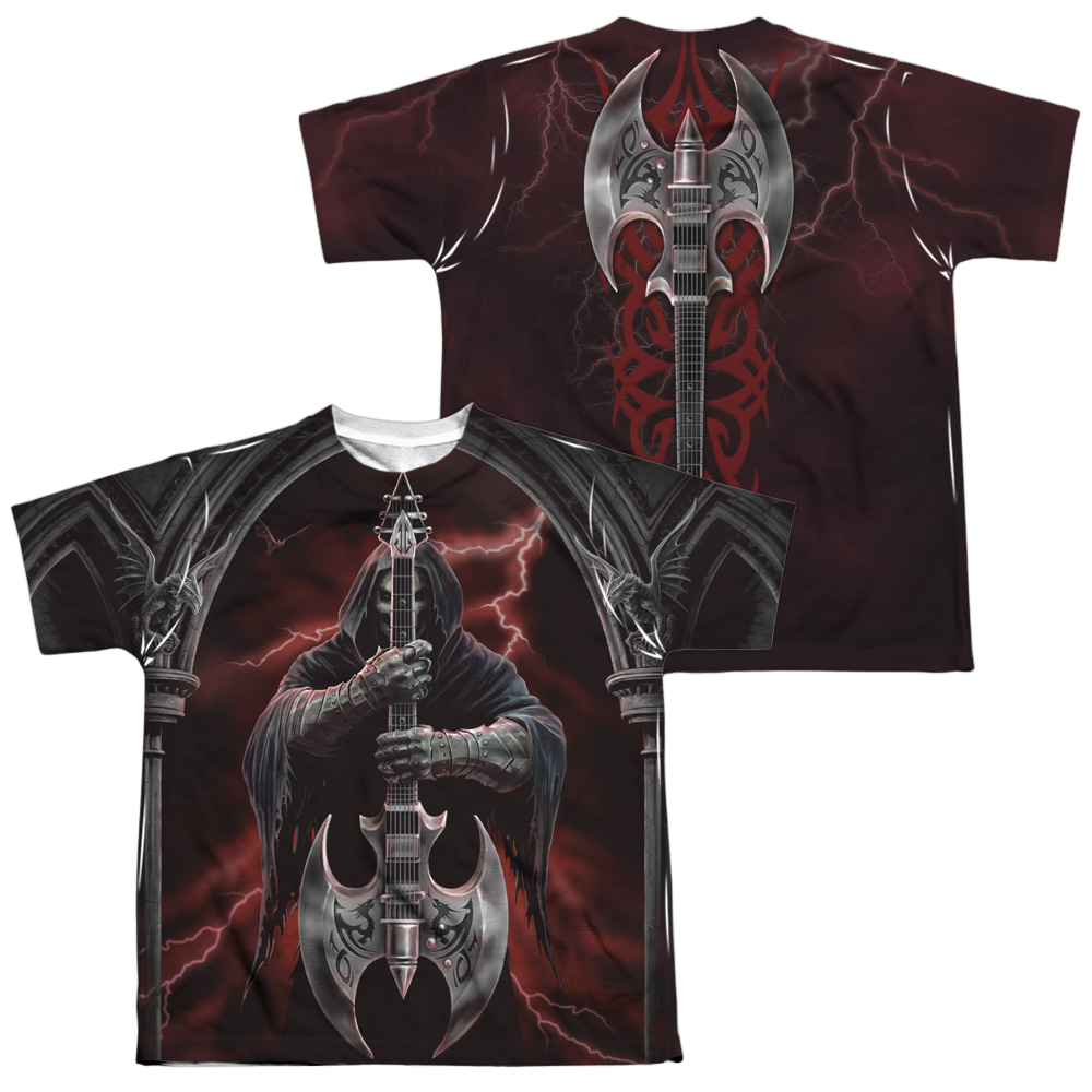 Anne Stokes Rock God - Youth All-Over Print T-Shirt (Ages 8-12) Hoodie, Sweatshirt | ZylaModa.com