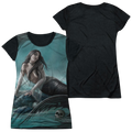 Anne Stokes Sirens Lament - Juniors Black Back T-Shirt Hoodie, Sweatshirt | ZylaModa.com