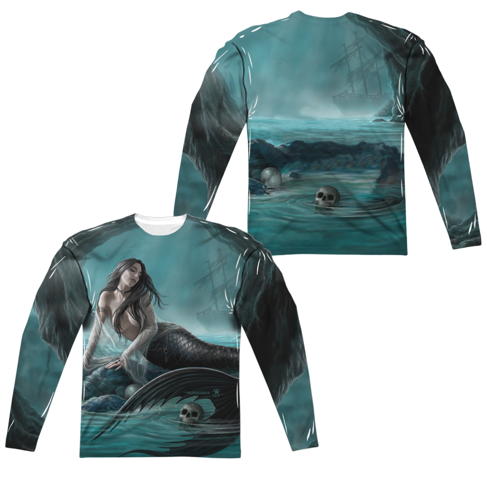 Anne Stokes Sirens Lament - Men's All-Over Print Long Sleeve T-Shirt Hoodie, Sweatshirt | ZylaModa.com