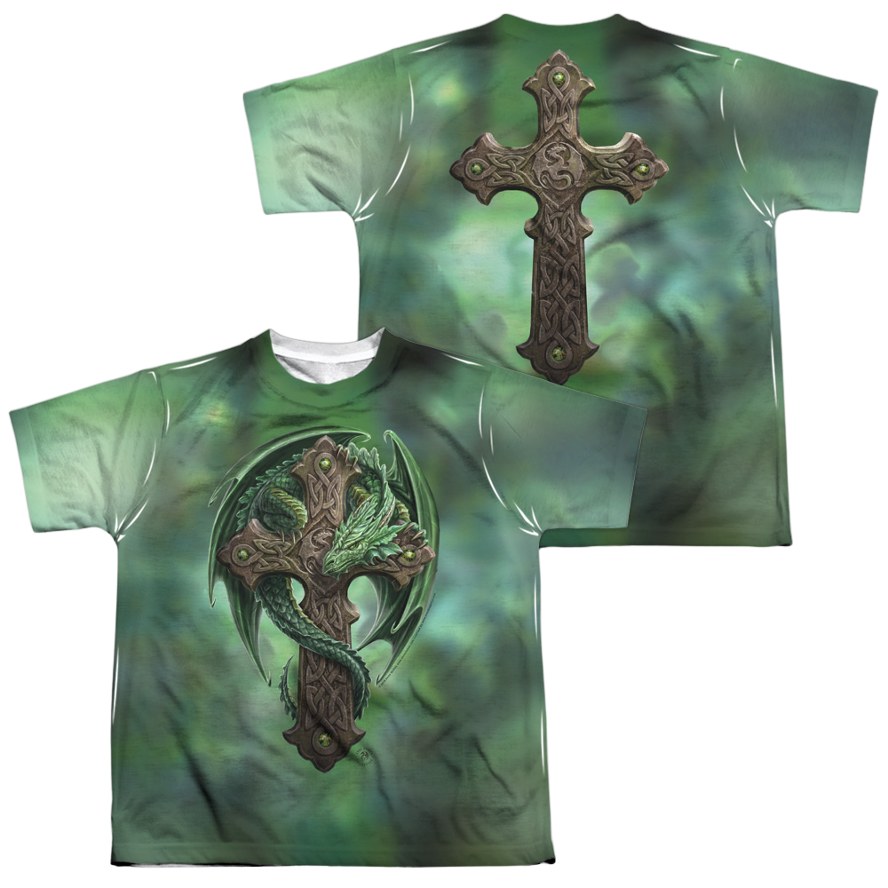 Anne Stokes Woodland Guardian - Youth All-Over Print T-Shirt (Ages 8-12) Hoodie, Sweatshirt | ZylaModa.com