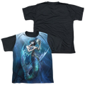 Anne Stokes Sailors Ruin - Youth Black Back T-Shirt (Ages 8-12) Hoodie, Sweatshirt | ZylaModa.com
