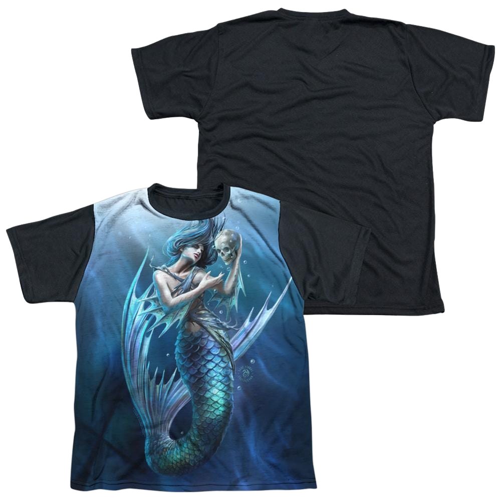Anne Stokes Sailors Ruin - Youth Black Back T-Shirt (Ages 8-12) Hoodie, Sweatshirt | ZylaModa.com