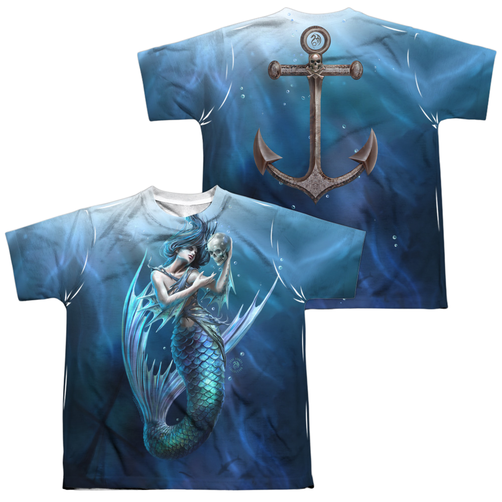 Anne Stokes Sailors Ruin - Youth All-Over Print T-Shirt (Ages 8-12) Hoodie, Sweatshirt | ZylaModa.com