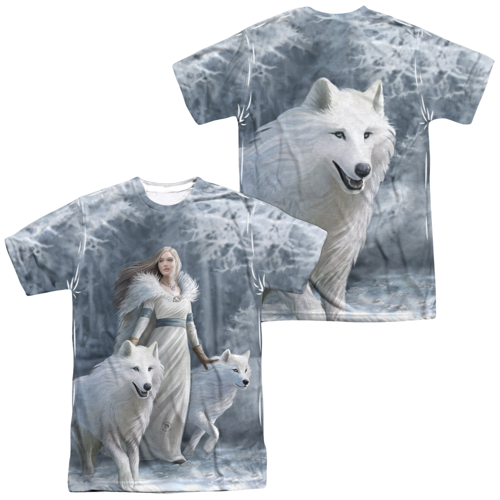 Anne Stokes Winter Guardians - Men's All-Over Print T-Shirt Hoodie, Sweatshirt | ZylaModa.com