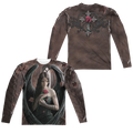 Anne Stokes Angel Rose - Men's All-Over Print Long Sleeve T-Shirt Hoodie, Sweatshirt | ZylaModa.com