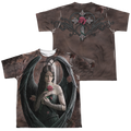 Anne Stokes Angel Rose - Youth All-Over Print T-Shirt (Ages 8-12) Hoodie, Sweatshirt | ZylaModa.com