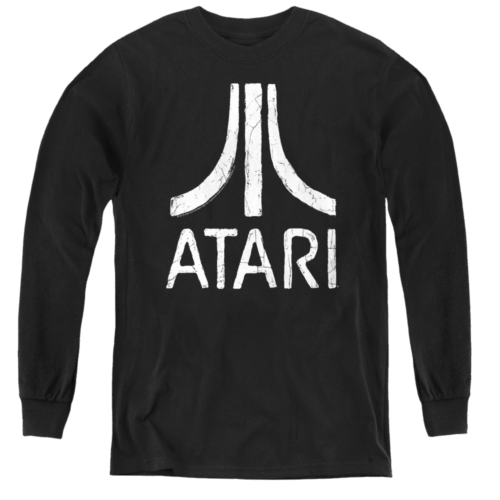 Atari Rough Logo - Youth Long Sleeve T-Shirt Hoodie, Sweatshirt | ZylaModa.com