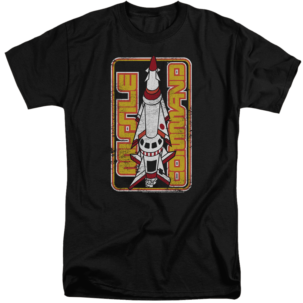 Atari Missile - Men's Tall Fit T-Shirt Hoodie, Sweatshirt | ZylaModa.com