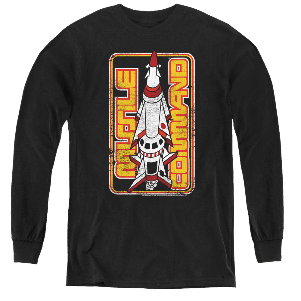Atari Missile - Youth Long Sleeve T-Shirt Hoodie, Sweatshirt | ZylaModa.com