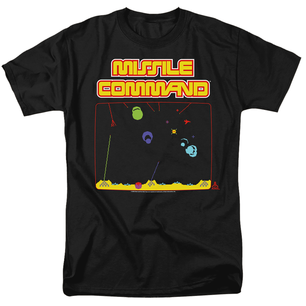 Atari Missle Screen - Men's Regular Fit T-Shirt Hoodie, Sweatshirt | ZylaModa.com