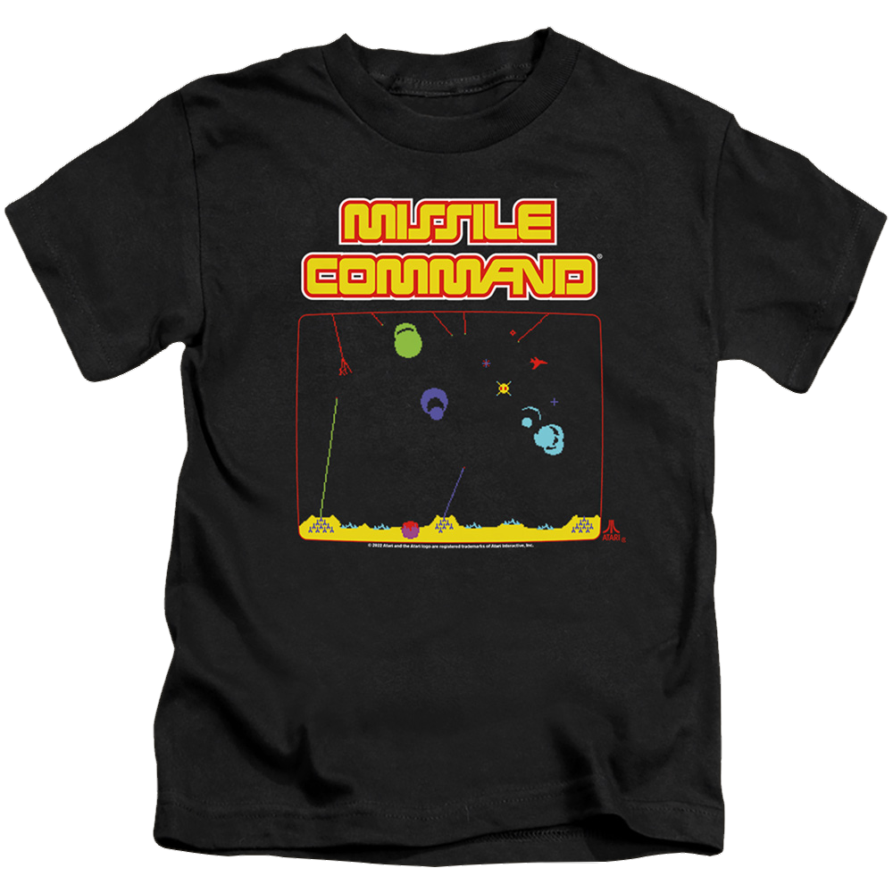 Atari Missle Screen - Kid's T-Shirt (Ages 4-7) Hoodie, Sweatshirt | ZylaModa.com
