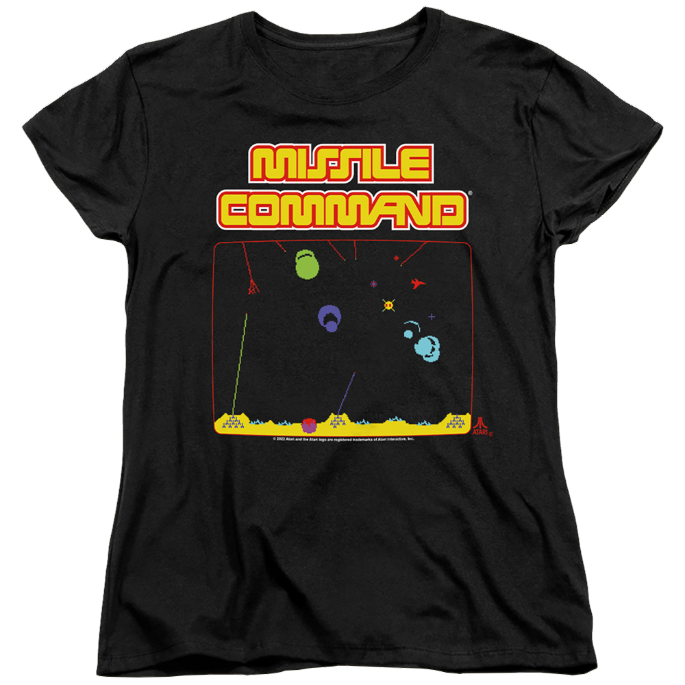 Atari Missle Screen - Women's T-Shirt Hoodie, Sweatshirt | ZylaModa.com