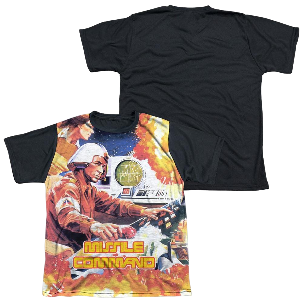 Atari Missle Commander - Youth Black Back T-Shirt (Ages 8-12) Hoodie, Sweatshirt | ZylaModa.com