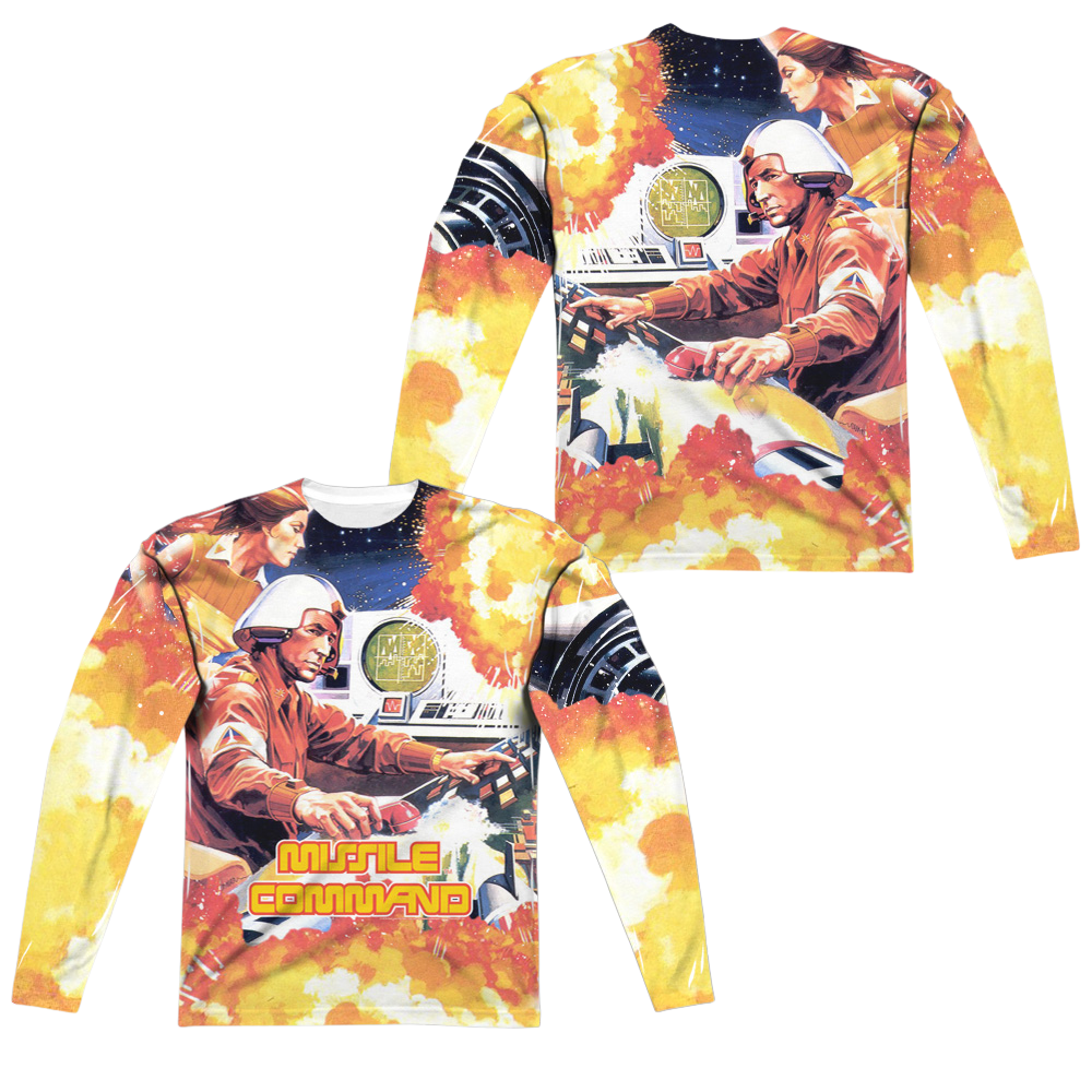 Atari Missle Commander Men's All-Over Print T-Shirt Hoodie, Sweatshirt | ZylaModa.com