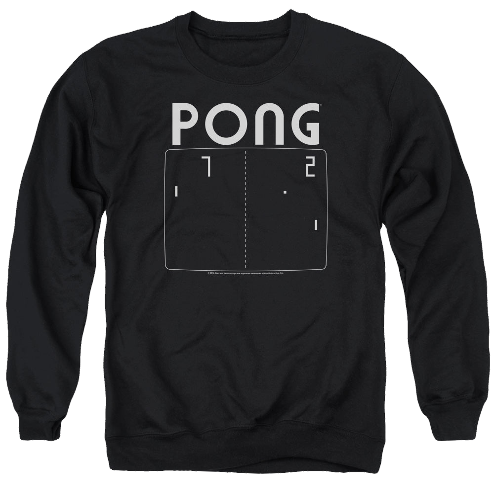 Atari Pong Screen - Men's Crewneck Sweatshirt T-Shirts, Hoodie | ZylaModa.com