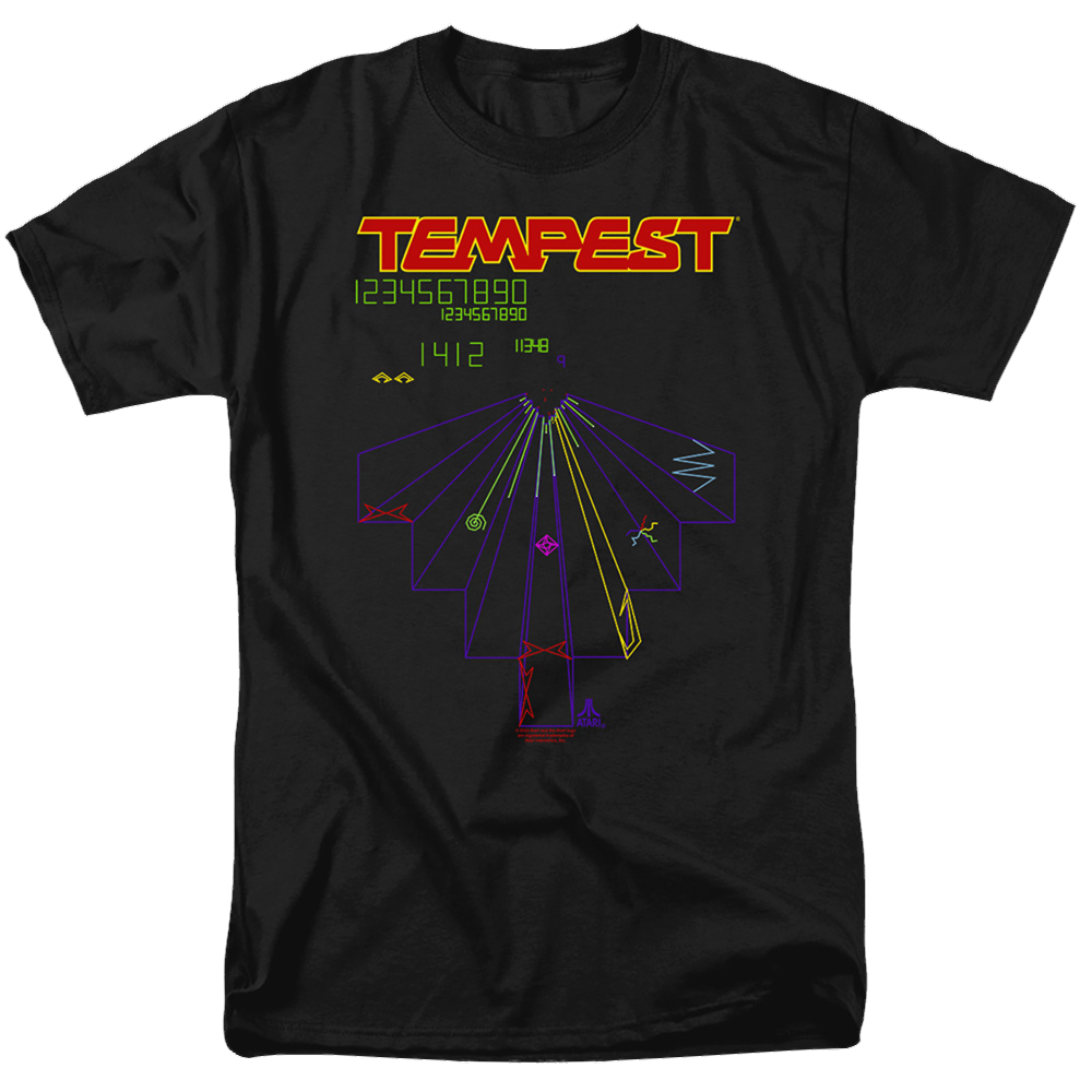 Atari Tempest Screen - Men's Regular Fit T-Shirt Hoodie, Sweatshirt | ZylaModa.com