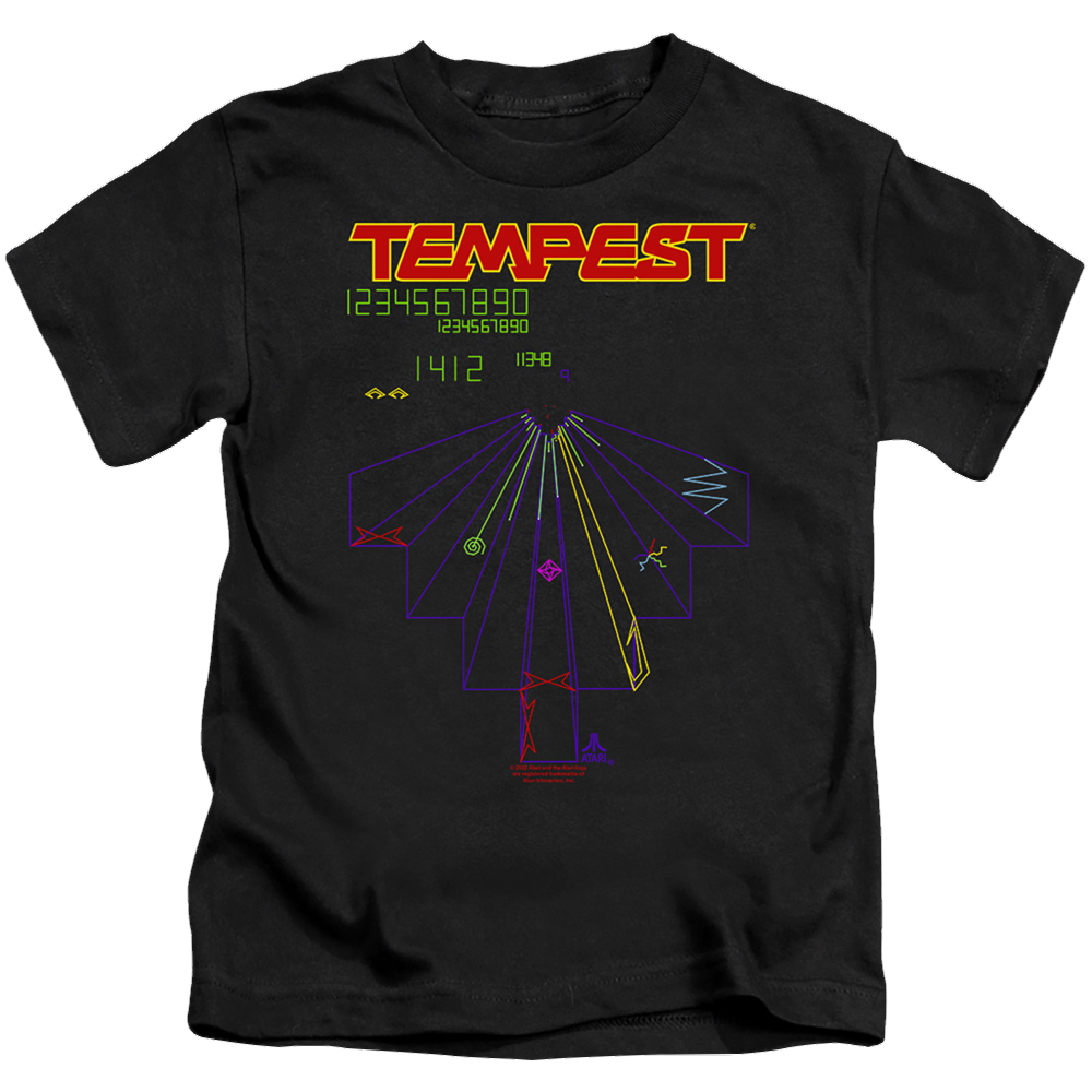 Atari Tempest Screen - Kid's T-Shirt (Ages 4-7) Hoodie, Sweatshirt | ZylaModa.com