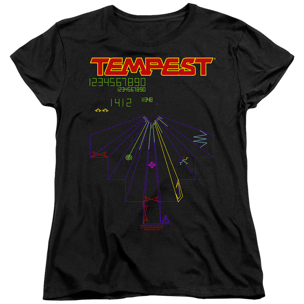 Atari Tempest Screen - Women's T-Shirt Hoodie, Sweatshirt | ZylaModa.com