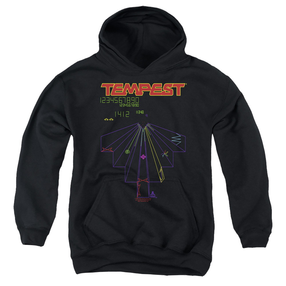 Atari Tempest Screen Youth Pull-Over Hoodie T-Shirts, Sweatshirt | ZylaModa.com