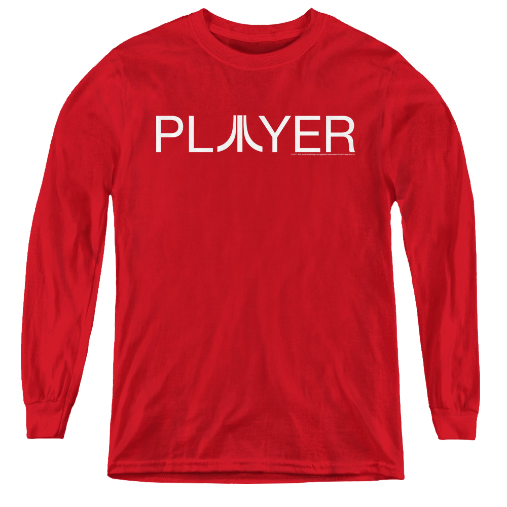 Atari Player - Youth Long Sleeve T-Shirt Hoodie, Sweatshirt | ZylaModa.com