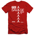 Atari Savage 72 - Men's Slim Fit T-Shirt Hoodie, Sweatshirt | ZylaModa.com