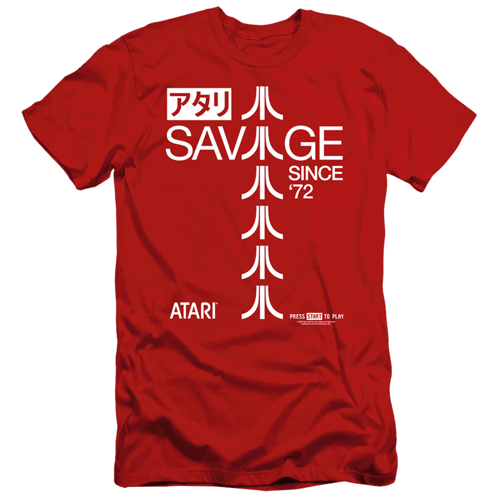 Atari Savage 72 - Men's Slim Fit T-Shirt Hoodie, Sweatshirt | ZylaModa.com