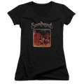 Atari Swordquest - Juniors V-Neck T-Shirt Hoodie, Sweatshirt | ZylaModa.com