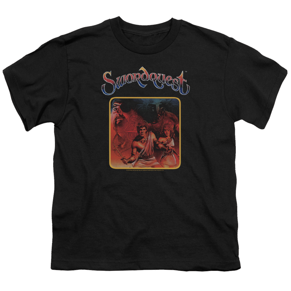 Atari Swordquest - Youth T-Shirt (Ages 8-12) Hoodie, Sweatshirt | ZylaModa.com