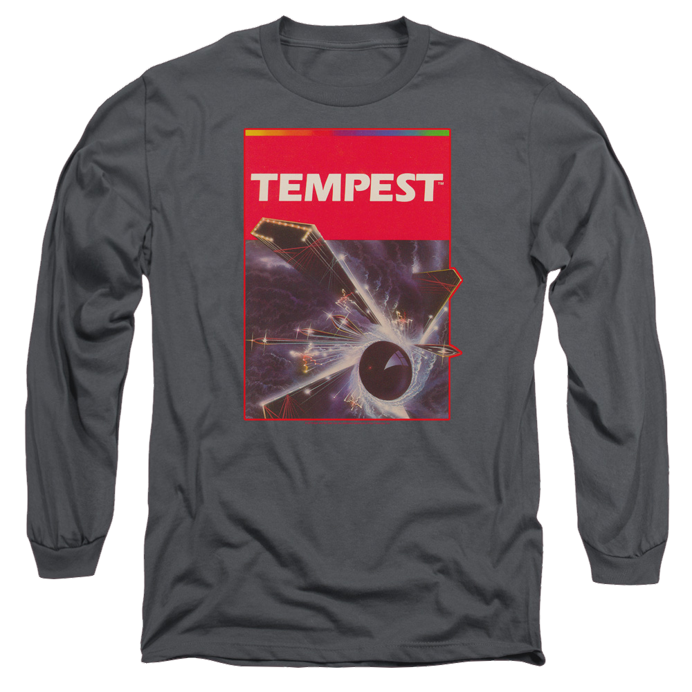 Atari Tempest Box Art - Men's Long Sleeve T-Shirt Hoodie, Sweatshirt | ZylaModa.com