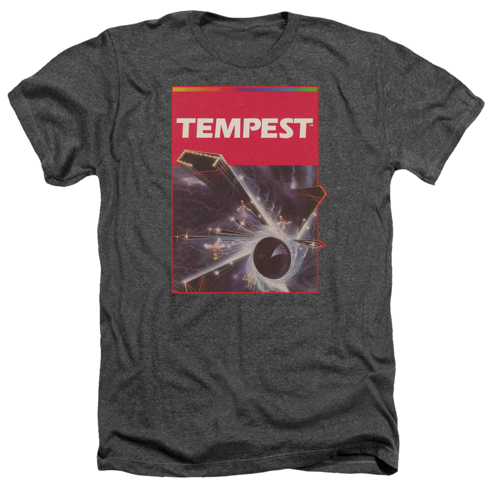 Atari Tempest Box Art - Men's Heather T-Shirt Hoodie, Sweatshirt | ZylaModa.com