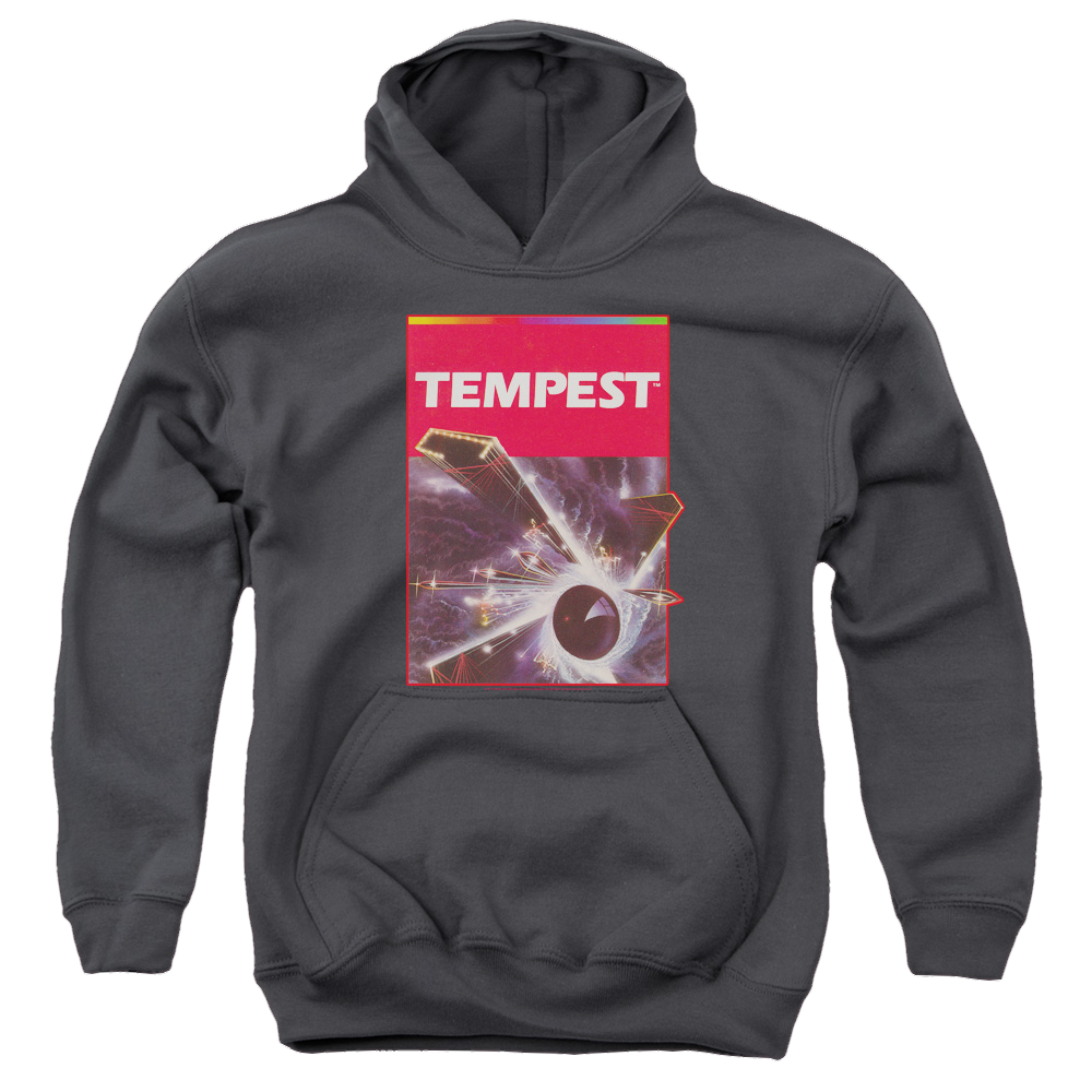 Atari Tempest Box Art - Youth Hoodie (Ages 8-12) T-Shirts, Sweatshirt | ZylaModa.com