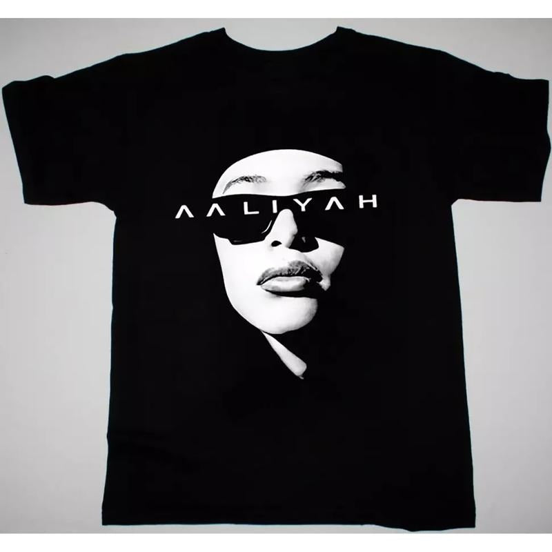 Aaliyah Short Sleeve Cotton T-ShirtT-SHIRT, UNISEX SHIRT, CREWNECK Hoodie, Sweatshirt | ZylaModa.com