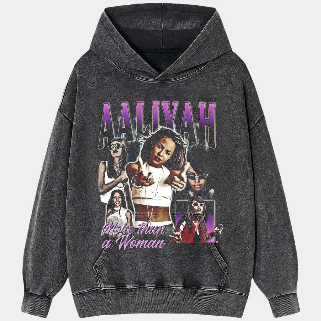 Aaliyah 'A-Z Challenge' Tee Hoodie, Sweatshirt | ZylaModa.com (Image 2)