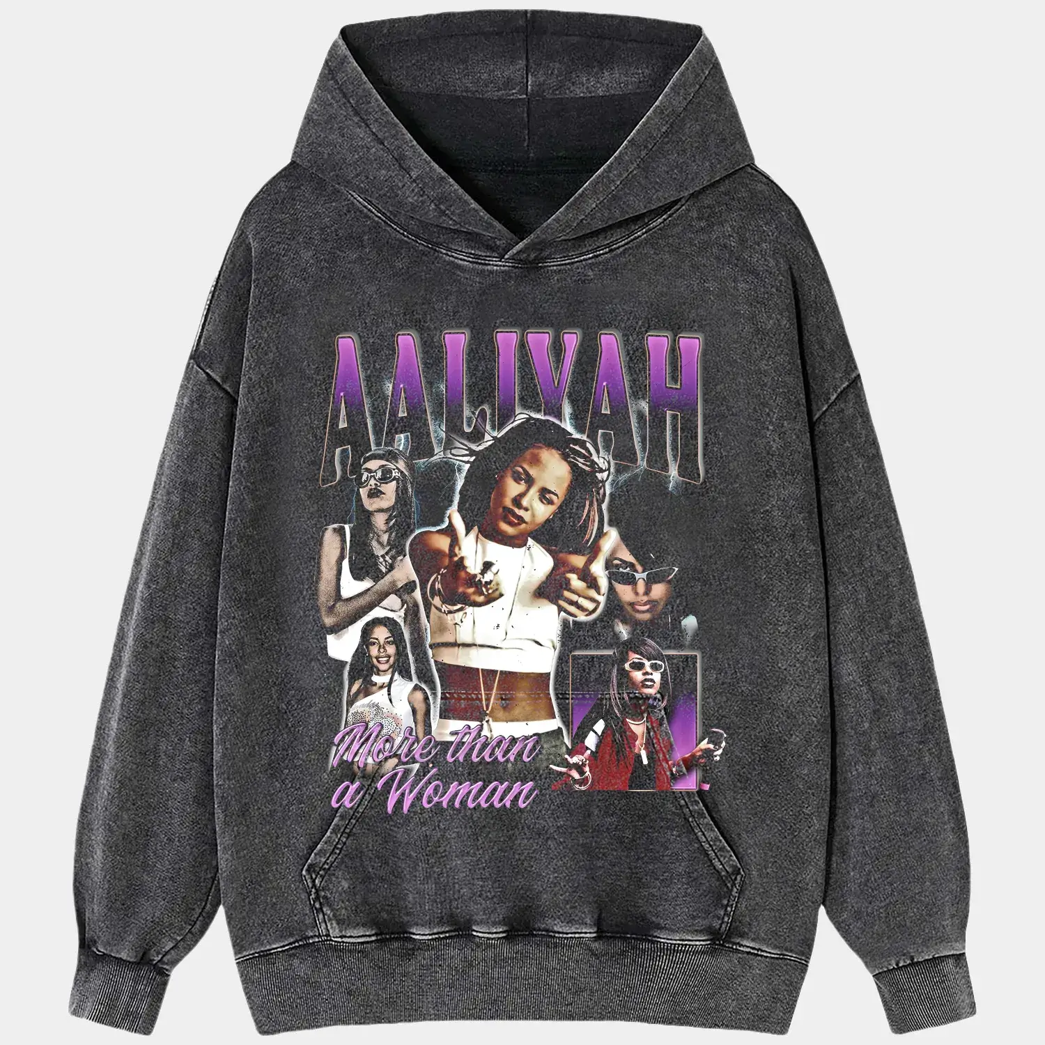 Aaliyah 'A-Z Challenge' Tee Hoodie, Sweatshirt | ZylaModa.com (Image 2)