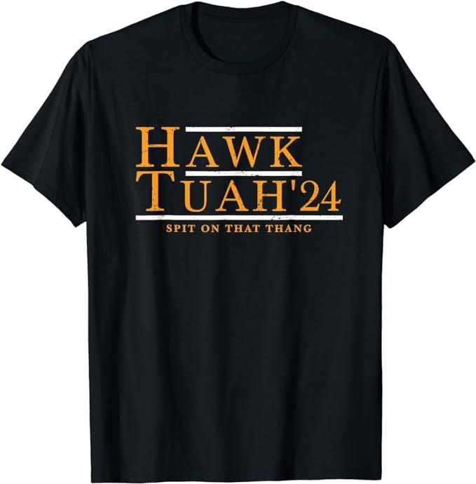 Adult Humor Shirts, Hawk Tuah 24 Spit On That Thang T-Shirt Fabric Casual Classic Hoodie, Sweatshirt | ZylaModa.com