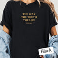 Aesthetic Christian Shirt For Men Christian Apparel Brown Jesus T-Shirt Christian Streetwear Clothing Bible Verse T Shirt...