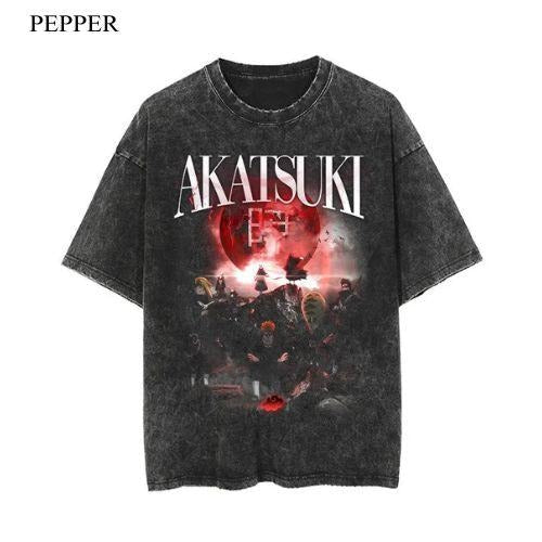 Akatsuki Monster Vintage T-Shirt, Anime Manga Unisex T-Shirt, Gift For Him Menswear Top Hoodie, Sweatshirt | ZylaModa.com
