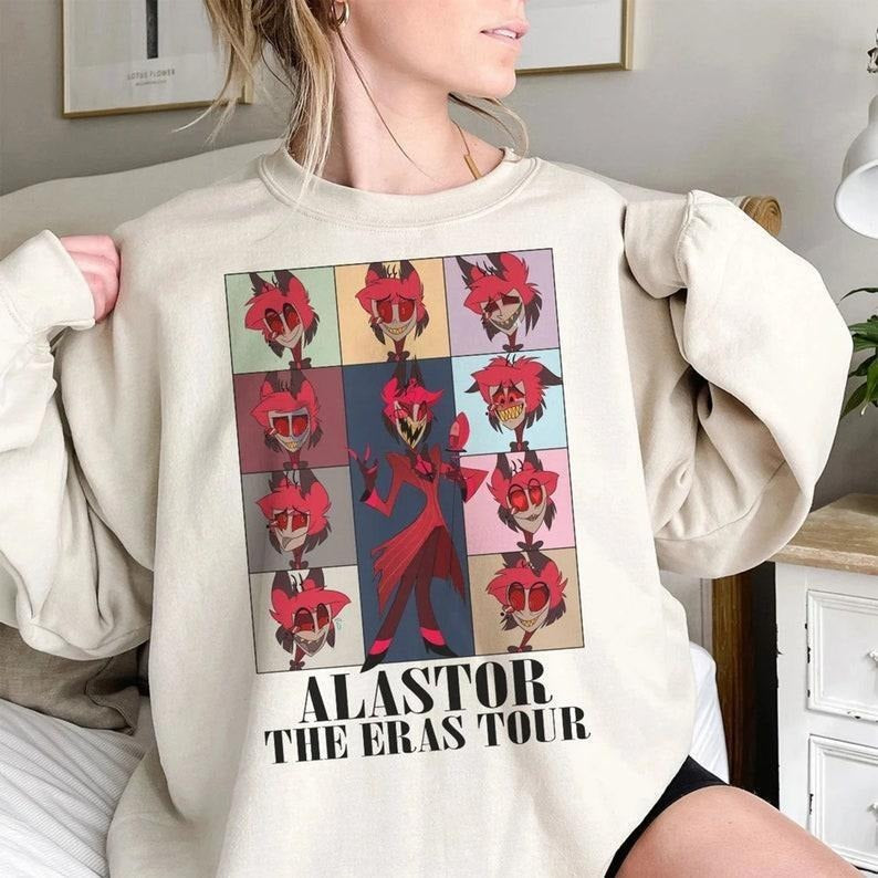 Alastor Hazbin Hotel Alastor Vivziepop  Hazbin Hotel Charlie Sweatshirt T-Shirts, Hoodie | ZylaModa.com