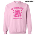 All Booked Valentine Sweatshirt 'NLB' T-Shirts, Hoodie | ZylaModa.com