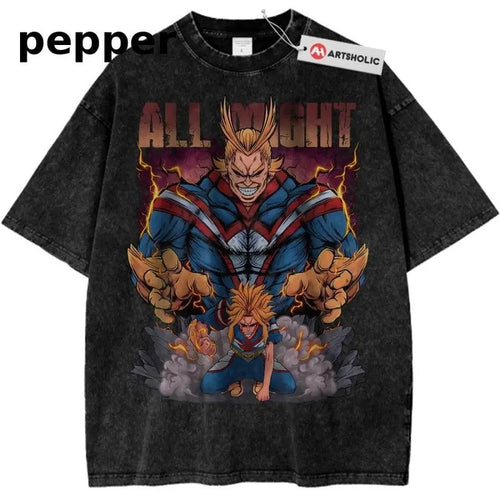 All Might Shirt, Toshinori Yagi shirt, My Hero Academia Shirt, MHA Shirt, Anime Shirt, Vintage T-Shirt Sweatshirt,...