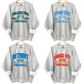 All Teams Football Sweatshirt, Vintage Football Sweatshirt, Unisex Womens Mens Shirt, Gift For Fan, Classic Cotton...