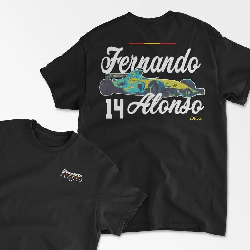 Alonso Inspired T-Shirt, Spanish Racing Driver Shirt, Grand Prix Shirt, Alonso Merch, Racing Apparel, Graphic Shirt,...