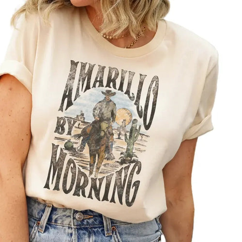 Amarillo By Morning Shirt, Amarillo , Country , Texas , Country Music , Western , Country Music T shirt Hoodie, Sweatshirt