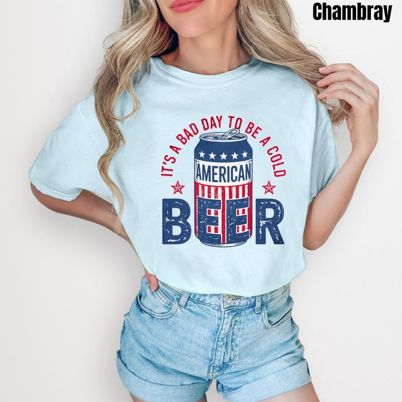American Beer Bad Day Comfort Colors T-Shirt 'NLB' Hoodie, Sweatshirt | ZylaModa.com