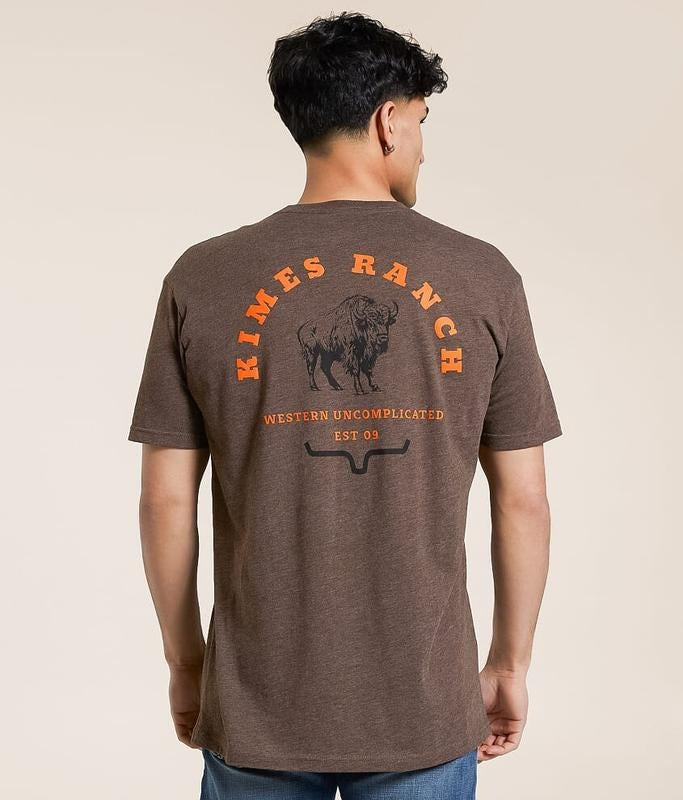 American Bison T-Shirt Cotton Crewneck Hoodie, Sweatshirt | ZylaModa.com