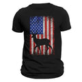 American Deer Hunting Patriotic Hunter Flag Men's T-Shirt Casual Classic Hoodie, Sweatshirt | ZylaModa.com
