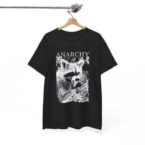 Anarchy Funny Raccoon T-Shirt Hoodie, Sweatshirt | ZylaModa.com
