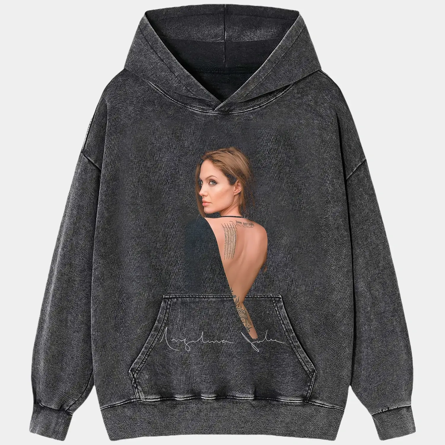 Angelina Jolie V2 TEE Hoodie, Sweatshirt | ZylaModa.com (Image 2)