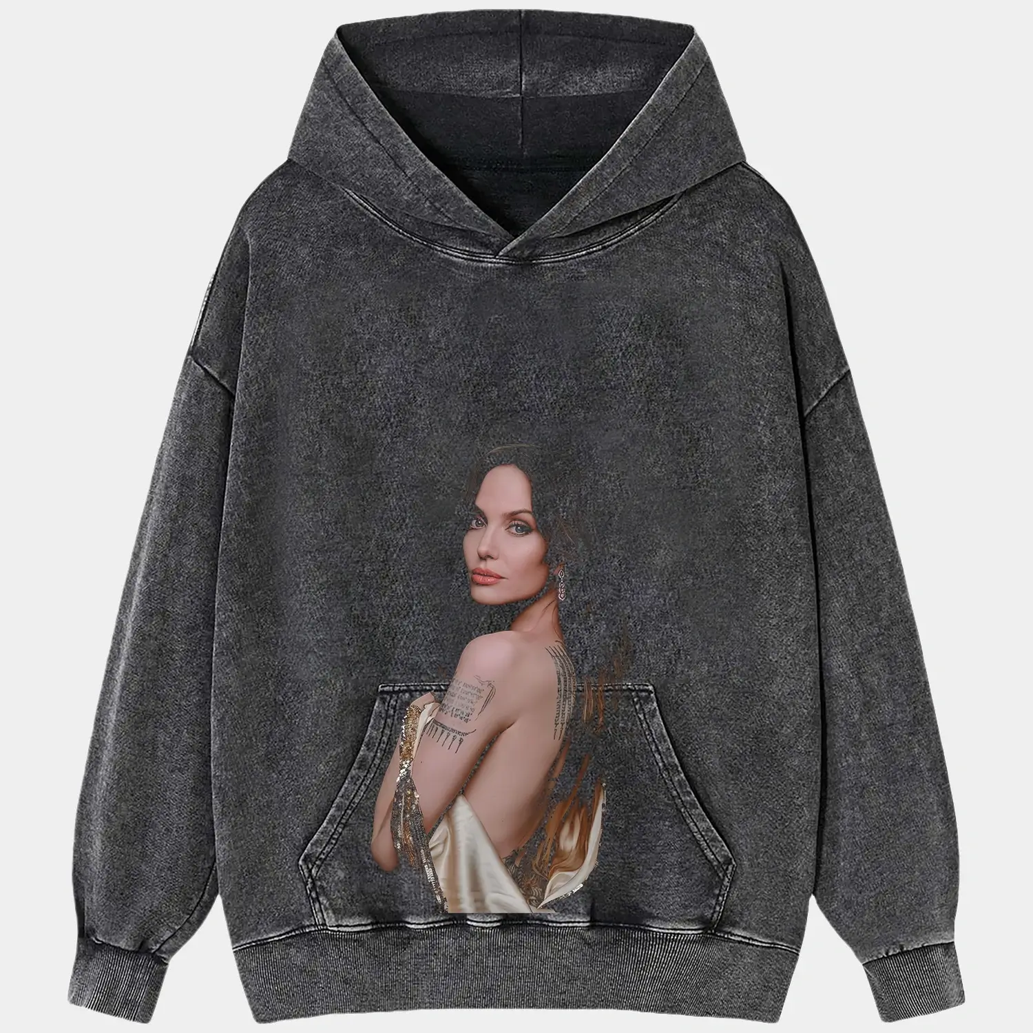 Angelina Jolie V3 TEE Hoodie, Sweatshirt | ZylaModa.com (Image 2)